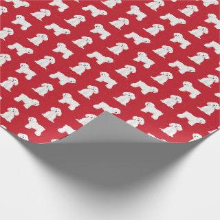 Bichon Frise Red Christmas