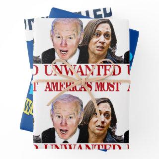 Biden Harris America's Most Unwanted Anti 3 styles  Sheets