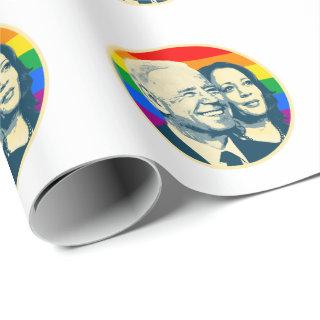 Biden Harris Rainbow Pride