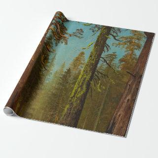 Bierstadt Giant Sequoia Forest Painting