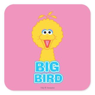 Big Bird Classic Style Square Sticker