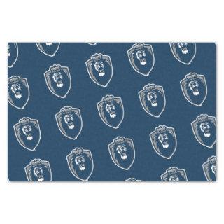 Big Blue Monarchs Shield Tissue Paper