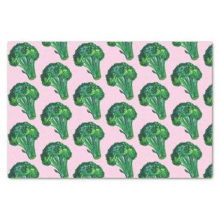 Big Broccoli Watercolor Gift Tissue Paper