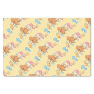 Big Brown Bear & Friends Share Four Chairs Tissue Paper