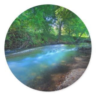 Big Chico Creek Classic Round Sticker