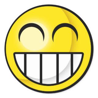 Big Grin Sticker