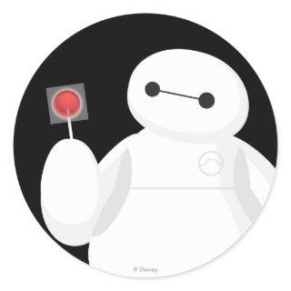 Big Hero 6 | Baymax with Lollipop Classic Round Sticker