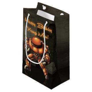 Big Robot Birthday Small Gift Bag