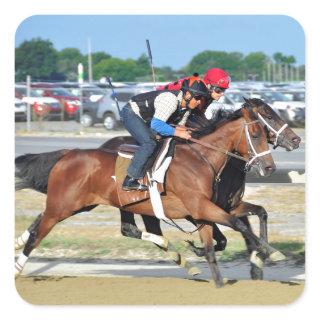 Big Sandy Workouts Square Sticker