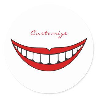 Big Smile Thunder_Cove Classic Round Sticker