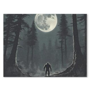 Bigfoot Cryptid Decoupage  Tissue Paper