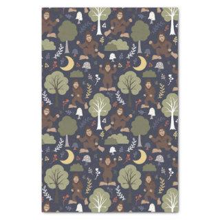 Bigfoot's Midnight Forest Adventure Tissue Paper
