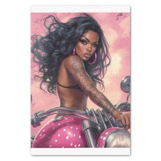 Biker Babe5 3rd Edition  Tissue Paper