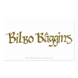 BILBO BAGGINS™ Solid Rectangular Sticker