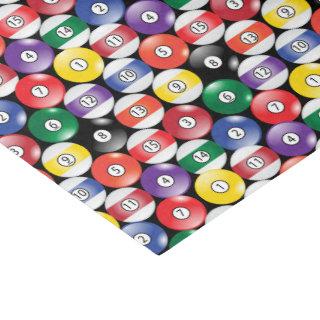 Billiard Pool Ball Pattern Tissue Paper