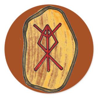 Bind Rune: Home Protection Classic Round Sticker