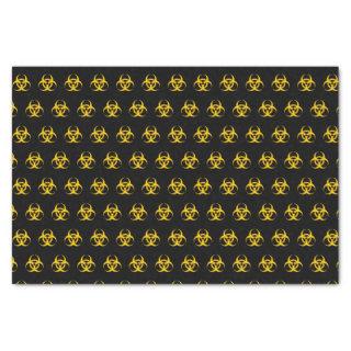 Biohazard Icon Pattern Tissue Paper