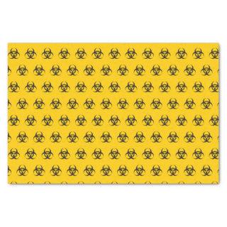 Biohazard Icon Pattern Tissue Paper