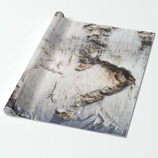 Birch bark pattern