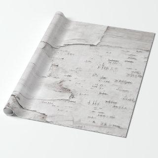 Birch Bark Tree White Rustic Country Woodland