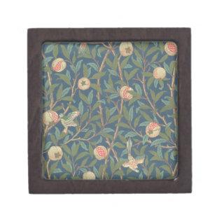 'Bird and Pomegranate' Wallpaper Design, printed b Jewelry Box