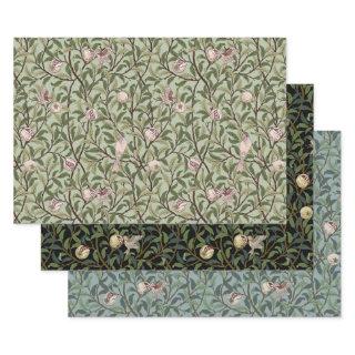 BIRD AND POMEGRANATE - WILLIAM MORRIS DECOUPAGE  SHEETS