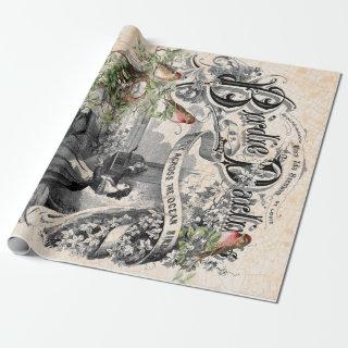 Birdie Darling Decoupage Poster