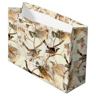 Birds on a Branch Large Gift Bag