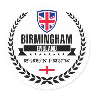 Birmingham Classic Round Sticker