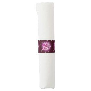 Birthday Pink Pegasus Fantasy Design Napkin Bands