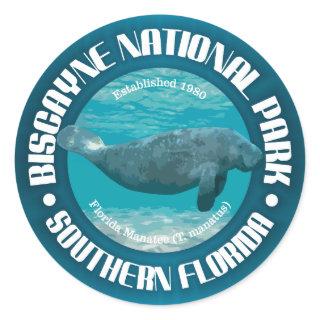 Biscayne National Park Classic Round Sticker