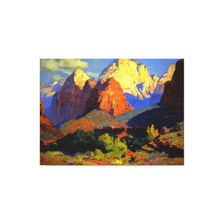 Bischoff - Zion Park Canvas Print