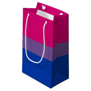Bisexual Pride Flag Small Gift Bag