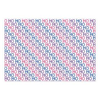 Bisexual Pride Ho Ho Ho Pattern  Set