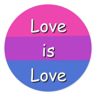 Bisexual Symbol Awareness Pride Sticker