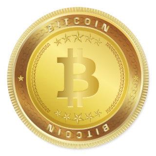 Bitcoin Logo Symbol Cryptocurrency Crypto Sticker