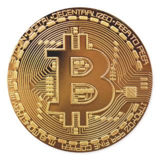 Bitcoin Logo Symbol Cryptocurrency Crypto Sticker