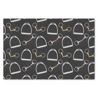 Bits and Stirrups Equestrian Tissue Paper