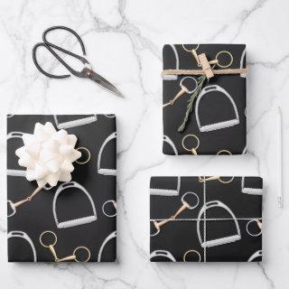 Bits and Stirrups Equestrian  Sheets