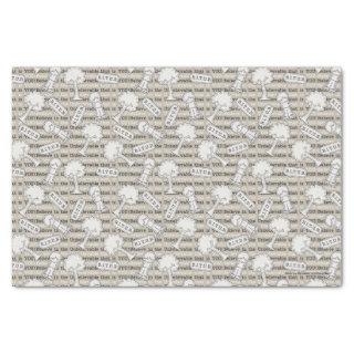 BITUB Pattern (Believe in the Unbelievable) Tissue Paper