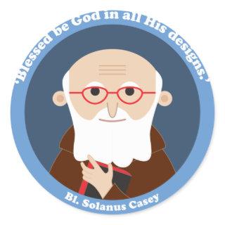 Bl. Solanus Casey Classic Round Sticker