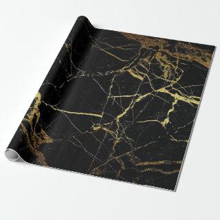 Black And Gold Marble