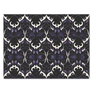 Black and Purple Gothic Pattern #2 | Tissue Paper