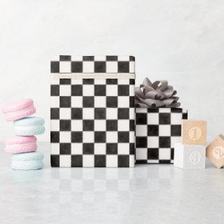 Black and White Checkered