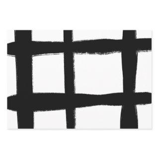 Black and white minimal  sheets