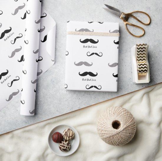 Black and White Mustaches
