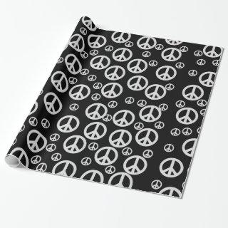 Black and White Peace Signs