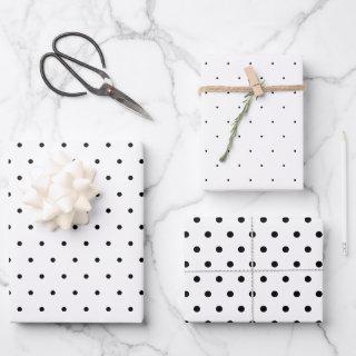 Black And White Pin Dots   Sheets