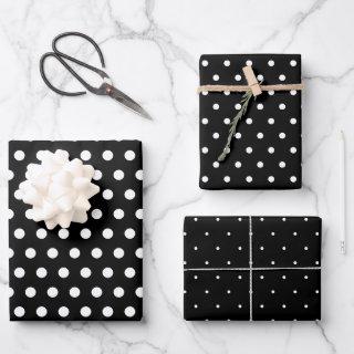 Black And White Pin & Polka Dots   Sheets
