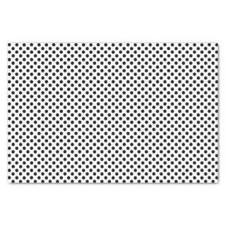 Black and White Polka Dot Tissue Paper